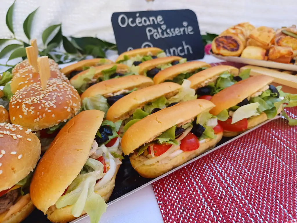 Plateau de bagnat dans apéritif dinatoire par océane pâtisserie & brunch