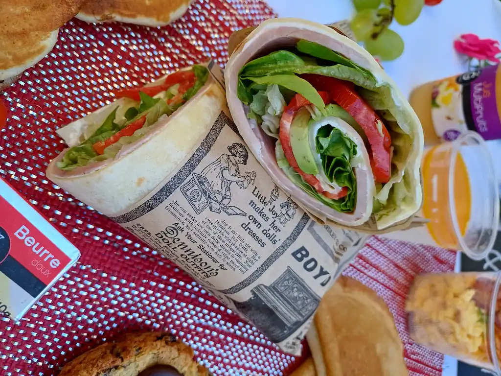 Wrap dans brunch par océane pâtisserie et brunch