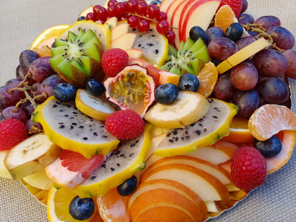 Plateau de fruits frais complet