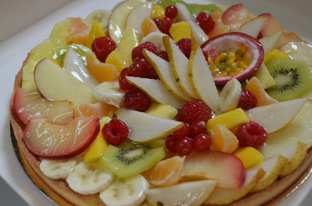 Tarte aux fruits par océane pâtisserie & brunch